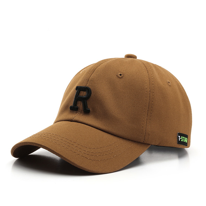 Adjustable baseball Cap Letter R Embroidery