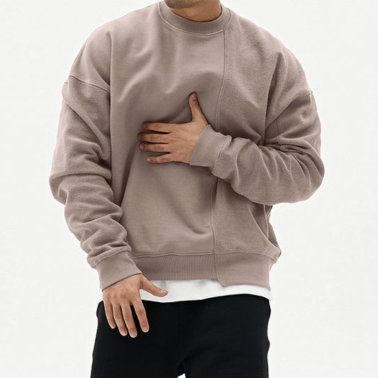 Pullover Round Neck Sweater Loose Fit
