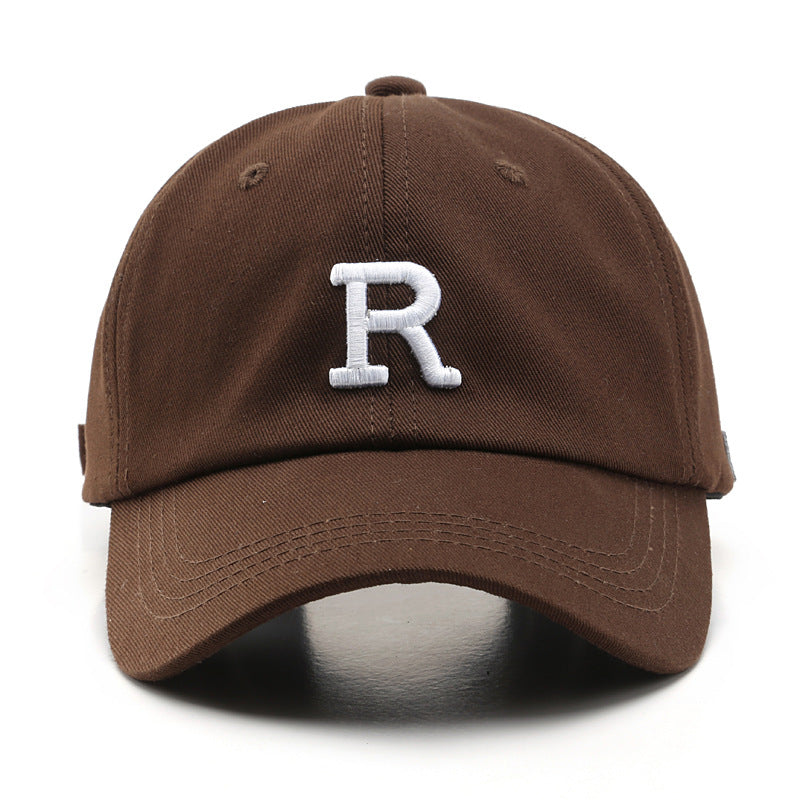 Adjustable baseball Cap Letter R Embroidery